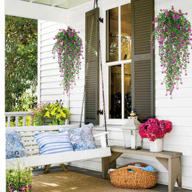 RECUTMS waterproof artificial vines suitable for both indoors and outdoors.