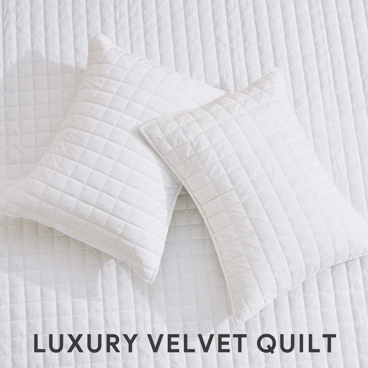 RECYCO channel stitch geometry adds texture and a refined bed decor.