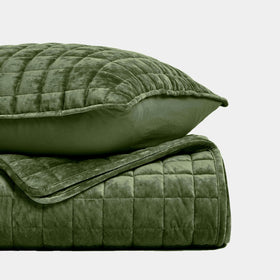 RECYCO velvet bed spread is easy-care and machine washable