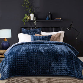 RECYCO velvet bedding feels ultra-soft and cozy for restful nights