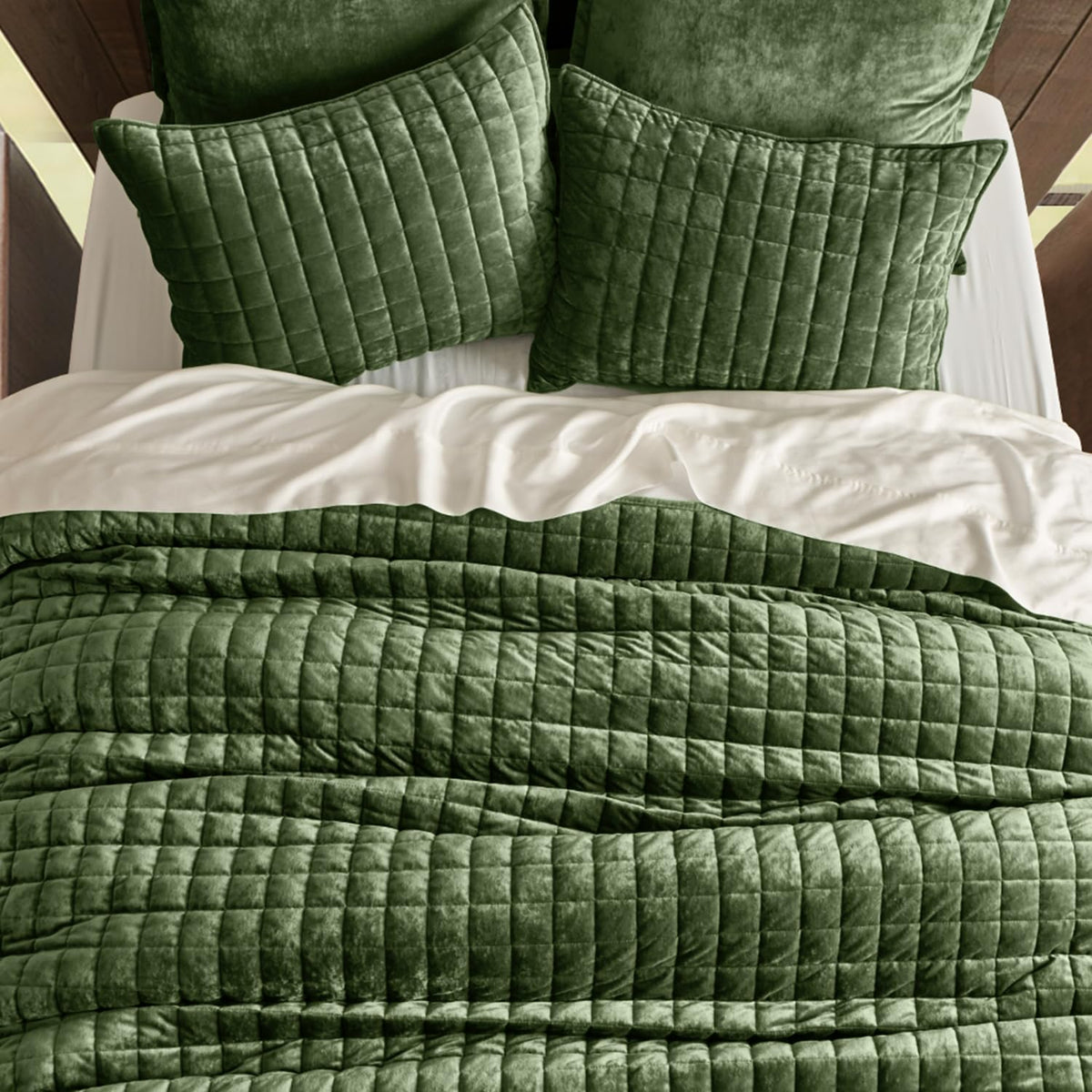RECYCO velvet comforter set ultra-soft feel for cozy nights