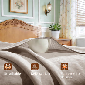 REDASW deep-pocket sheet illustrates up to 16 inches depth and secure fit.