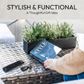 Redesigned Basics luxury architecture books enhance living spaces.