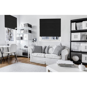 Shade blocks 99 percent of light suitable for nurseries and media rooms