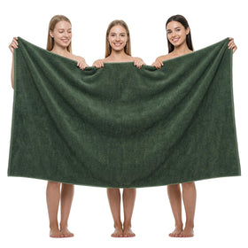 REDKISS bath sheet 40x80 inch offers full-body coverage for wrapping after showers.