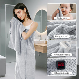 REDKISS hand towels show quick-drying performance for gym or bathroom routines.