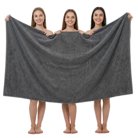 REDKISS jumbo bath sheet 40x80 inches for full-body wrap.