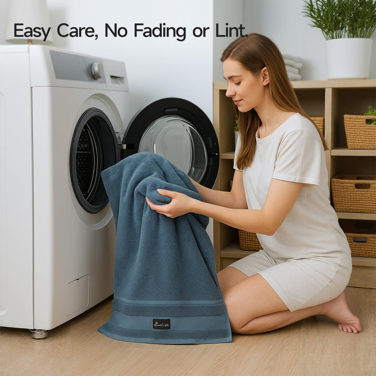 REDKISS 31x63-inch towels offer generous coverage for pool and showers