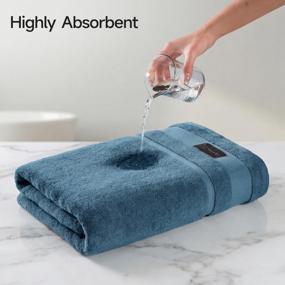 REDKISS towels absorbent-fast-drying technology supports rapid drying