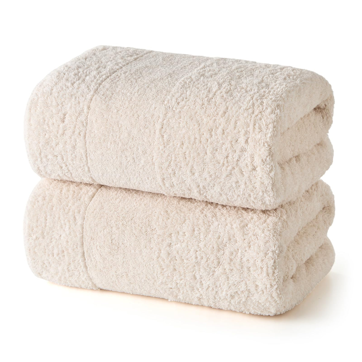 RedKiss Towels extra-large bath towel front view highlights plush softness and wrap-around comfort