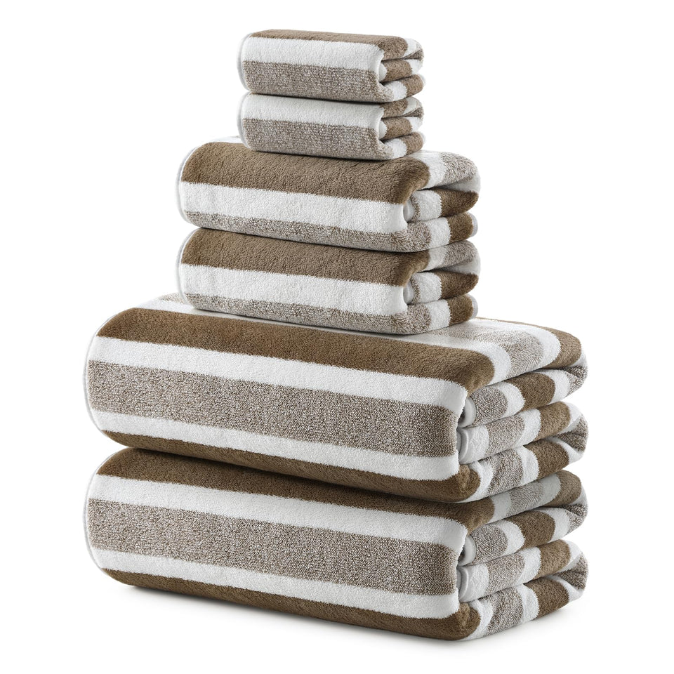 REDKISS ultra-soft bath towel set front view with plush comfort for daily use