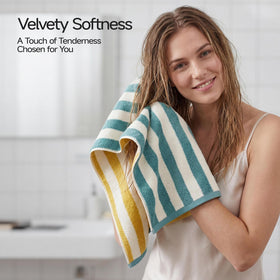 REDKISS ultra-soft cotton towel texture with plush absorbency