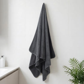 REDKISS wrap-after-bath towel provides oversized comfort.