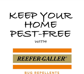 Reefer-Galler NO MOTH label on product for organized closet care