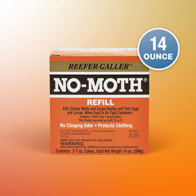 Close-up of Reefer-Galler NO-Moth cakes deterring moths without odor