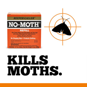 Odor-free moth prevention in a tidy closet with Reefer-Galler
