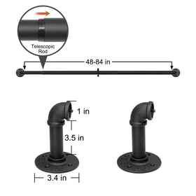 Ceiling mount capability of Refrze rod for versatile installation options.