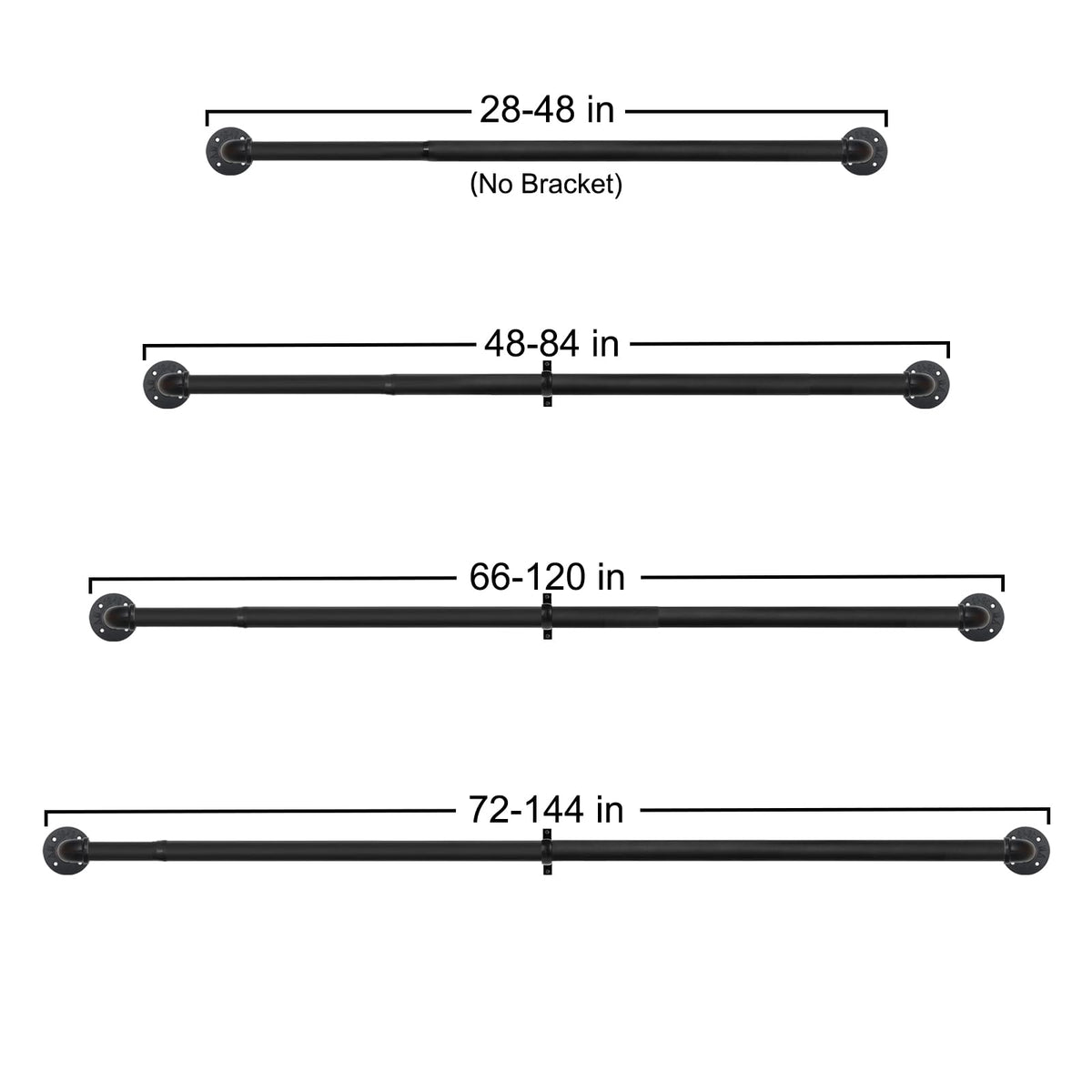 Outdoor patio setups benefit from the sturdy Refrze curtain rod system.