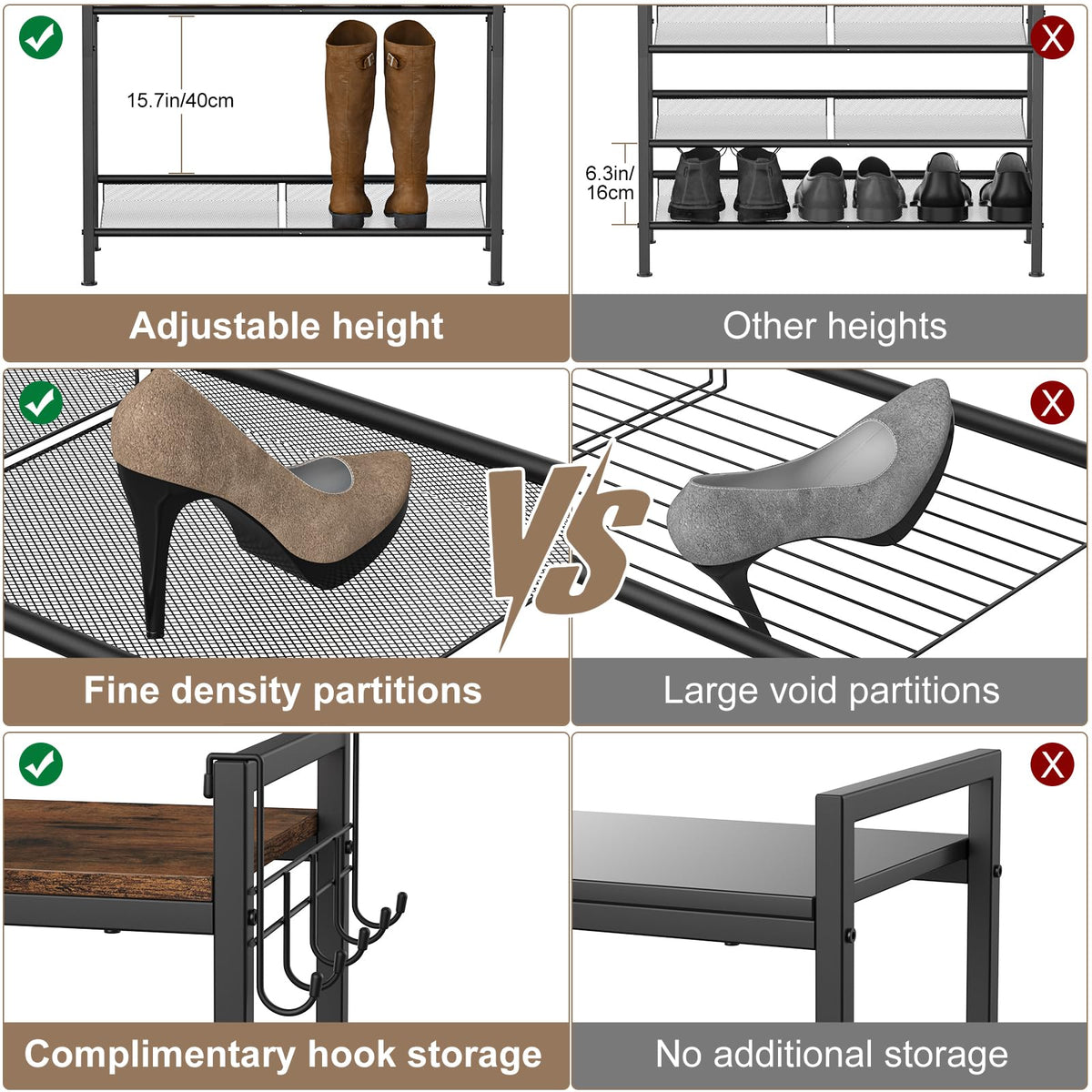 Refrze durable materials and coated mesh resist daily wear and tear.
