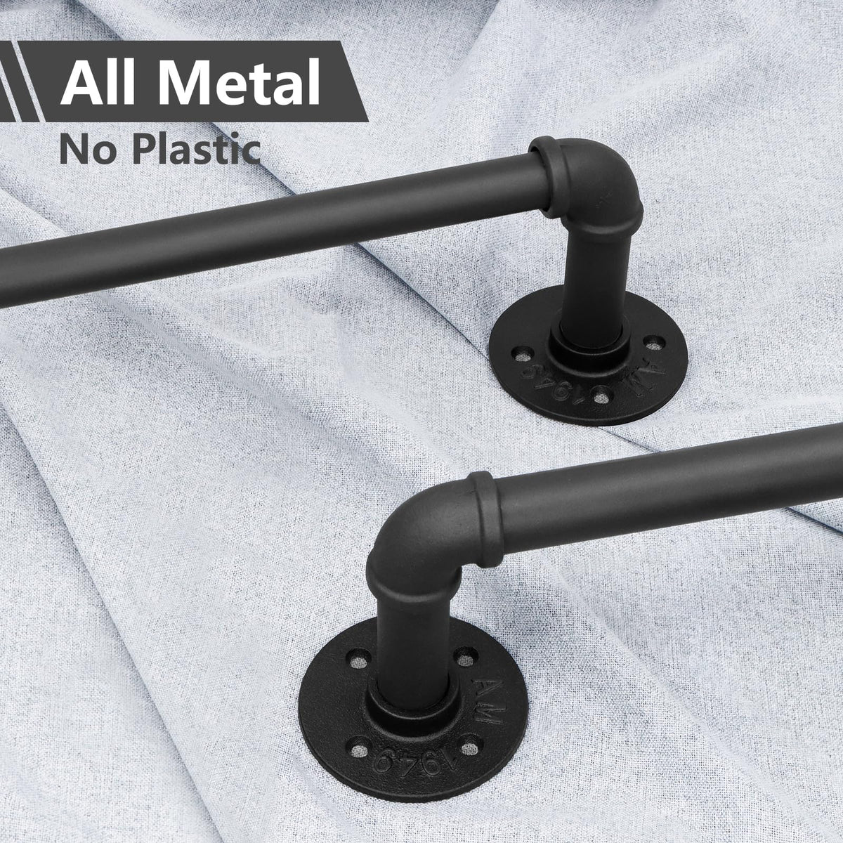 Refrze wrap-around rod blocks light from the sides for darker rooms