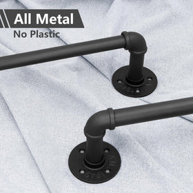 Refrze wrap-around rod blocks light from the sides for darker rooms