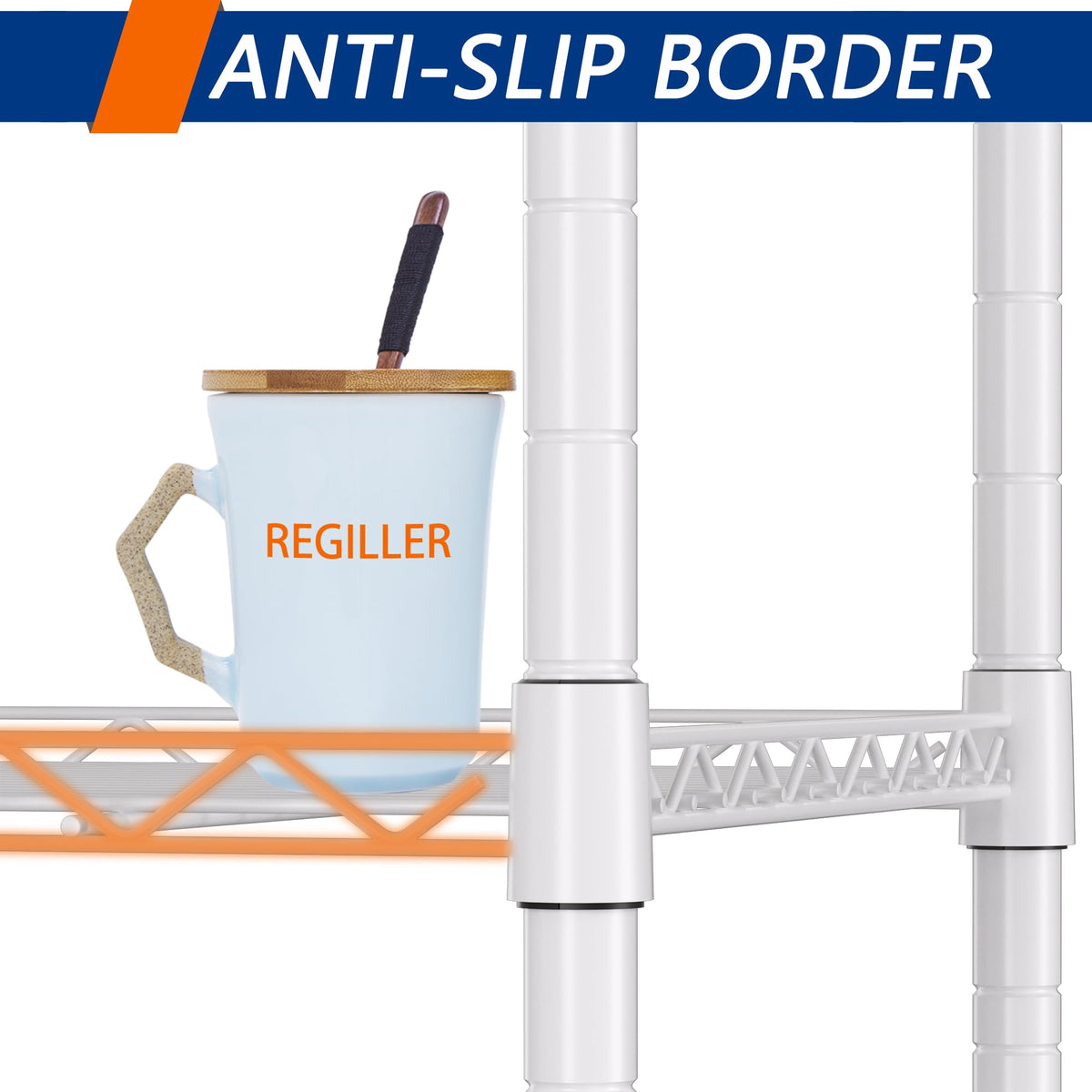 REGILLER adjustable feet leveling keeps unit steady on uneven floors