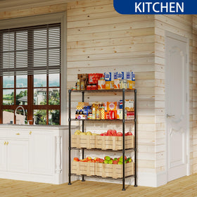 REGILLER adjustable shelves maximize kitchen and pantry organization
