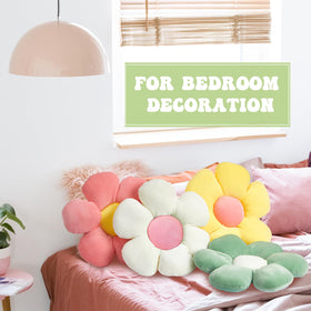 Reginary flower cushion suitable for dorms and offices for relaxed seating.