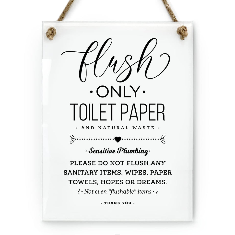 Reilly Originals 6x8 sign with rope for easy wall display.