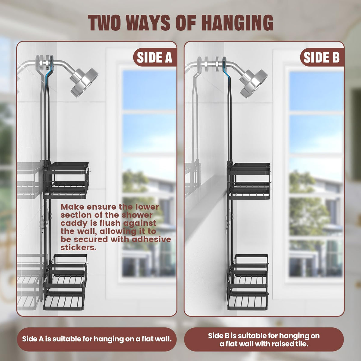 REINHARDT quick-drain holes prevent water pooling for easy maintenance.