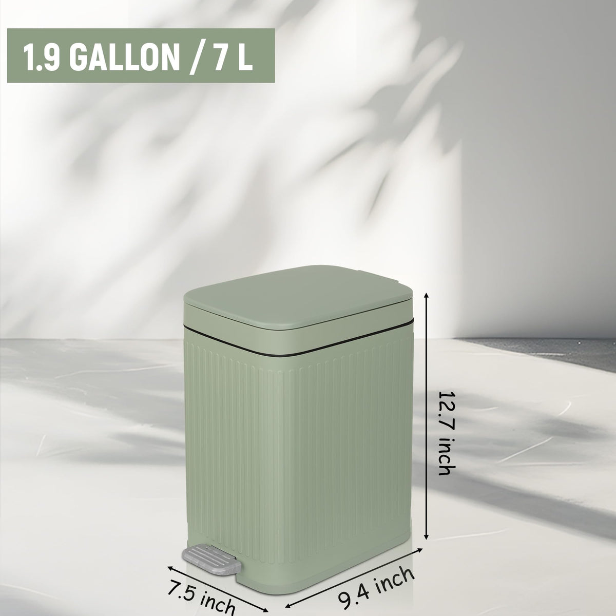 rejomiik retro design trash can adds style to any room.