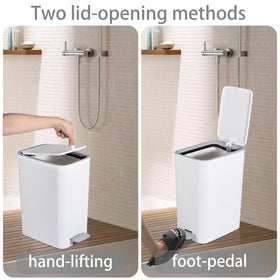 rejomiik slim bin between toilet and wall saves space