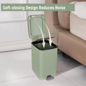 Rejomiik slim space-saving bin fits tight bathrooms and kitchens