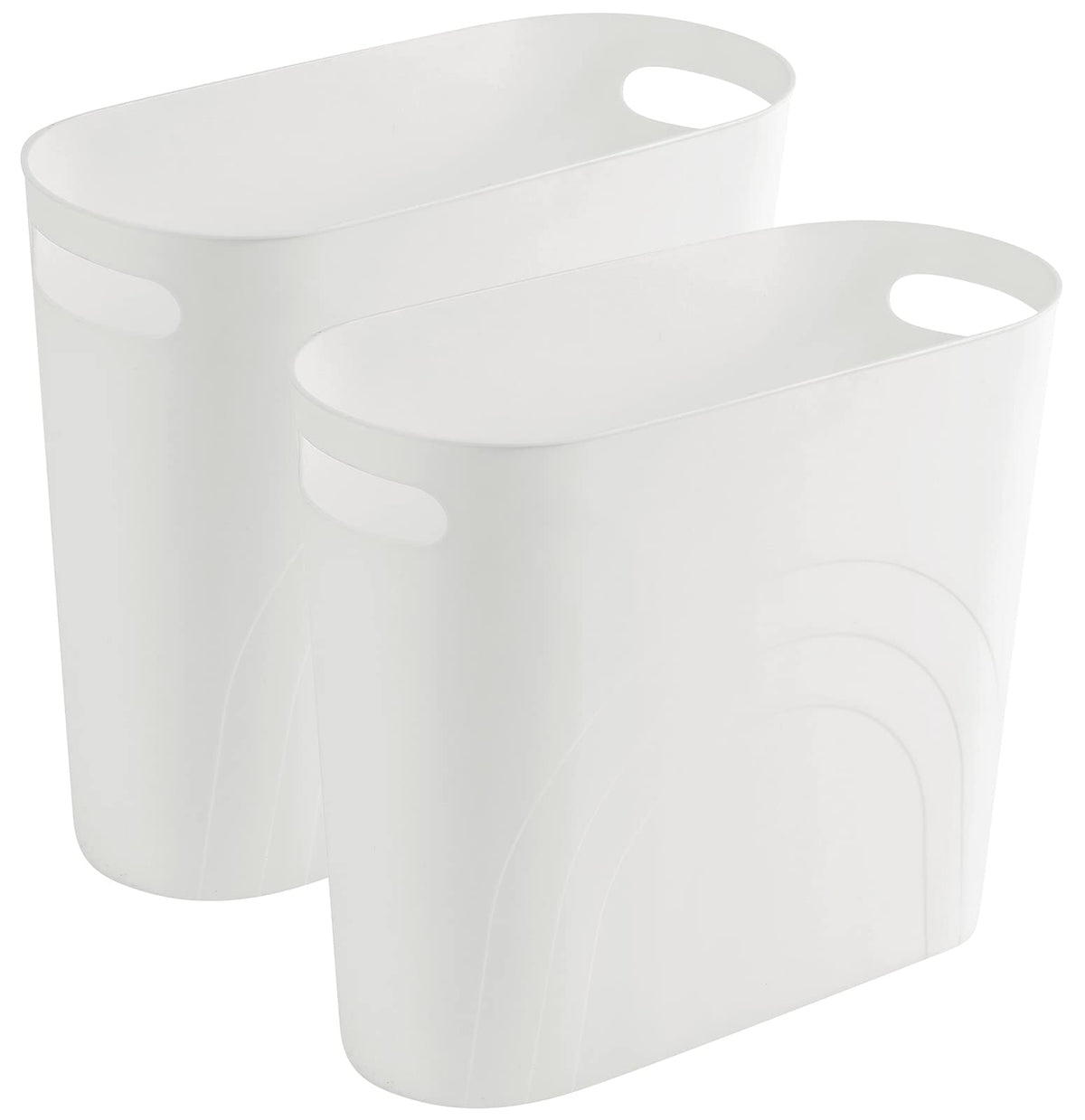 rejomiik small trash can compact under-sink space for clutter-free storage.