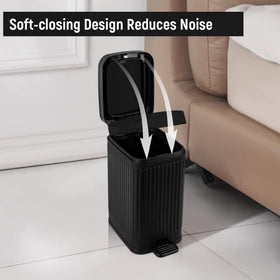 Rejomiik soft-close lid reduces noise and odors