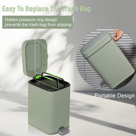 Rejomiik hidden bag ring keeps bags secure during changes