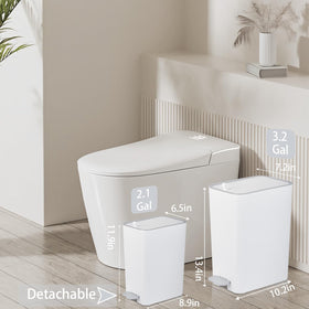 rejomiik trash can back handle enables easy repositioning