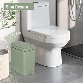 Rejomiik step-pedal trash can enables hands-free waste disposal