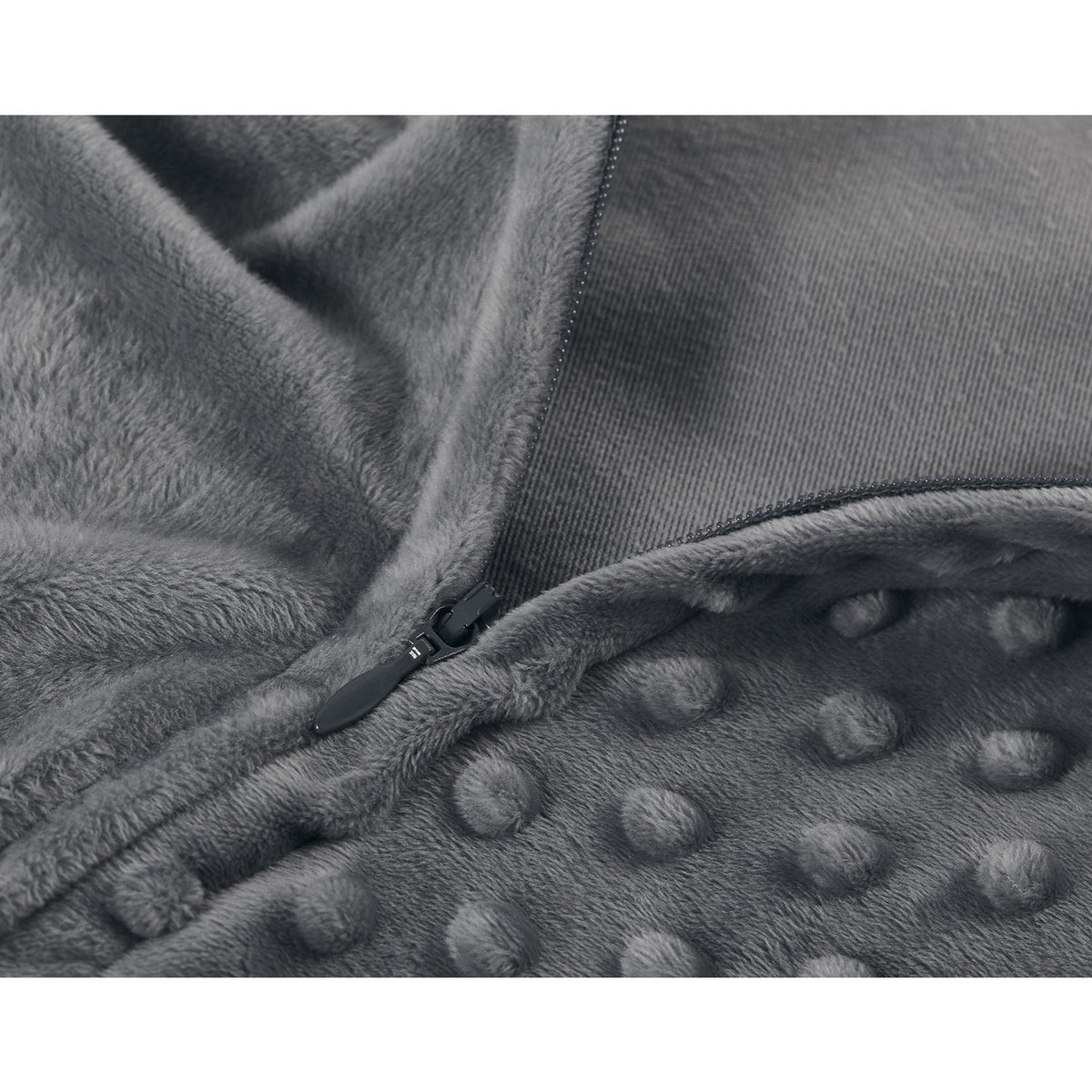RelaxBlanket durable minky fabric offers long-lasting comfort and wear.