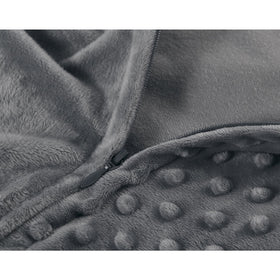 RelaxBlanket durable minky fabric offers long-lasting comfort and wear.