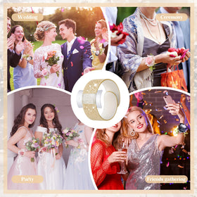 Relaxgiant 12-piece wrist corsage set ideal for bridesmaids