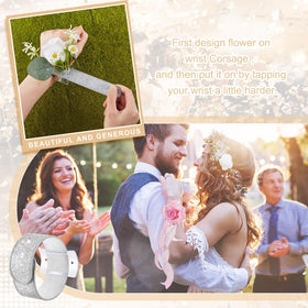 Relaxgiant soft faux leather wristband offers comfortable wear all evening