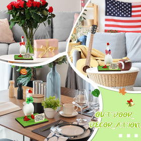 Relaxweex desk setup with wooden stand pairs rustic charm with storage space.
