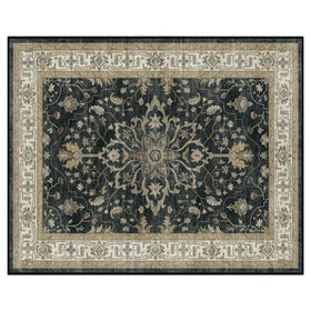 Easy-clean RELEANY rug suitable for quick spills and machine washing