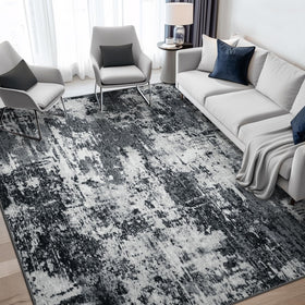 RELEANY non-slip back rug enhances stability in high-traffic entryways.