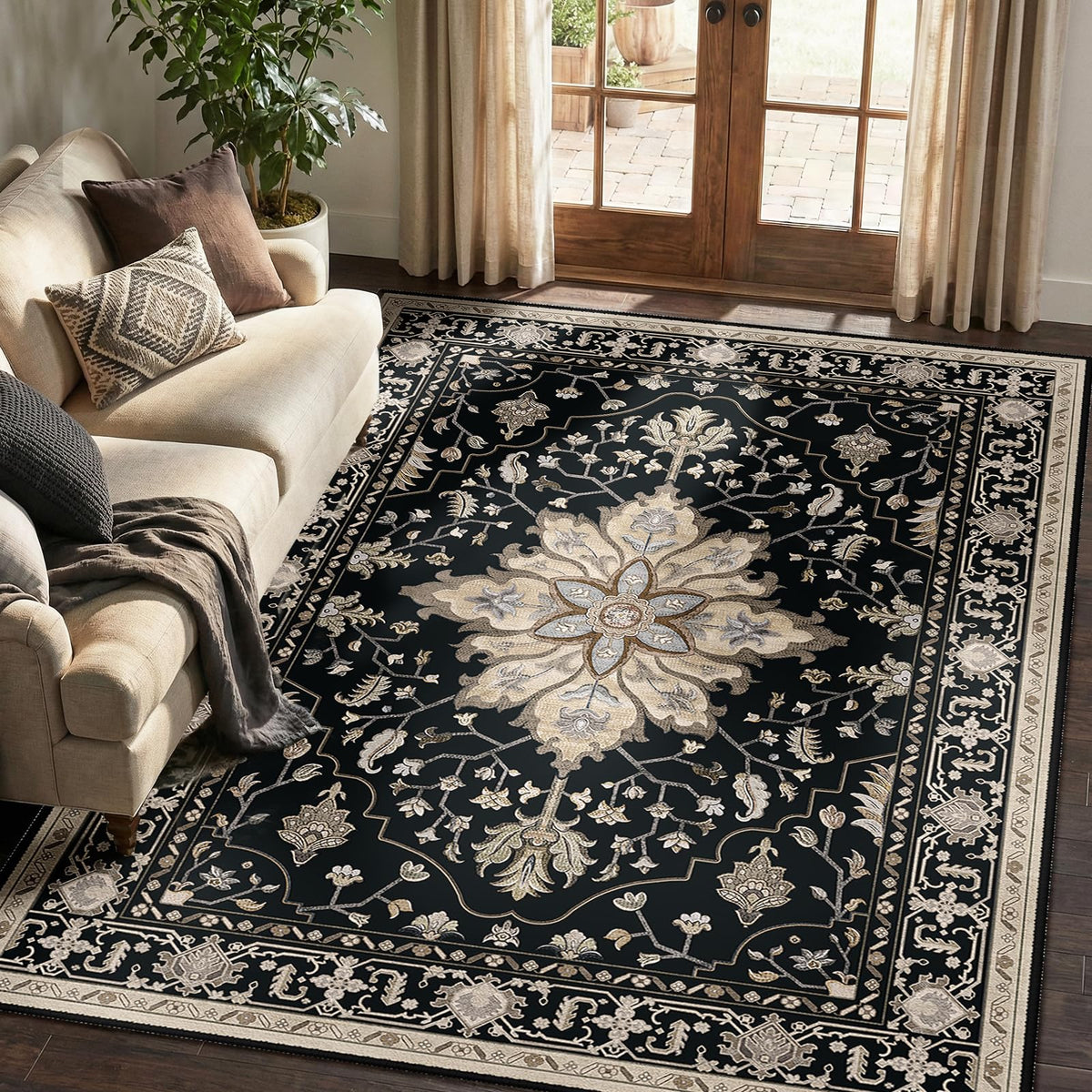 RELEANY easy-care rug suited for high-traffic spaces