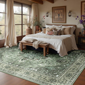 RELEANY dark green gray color tone complements modern and traditional decor