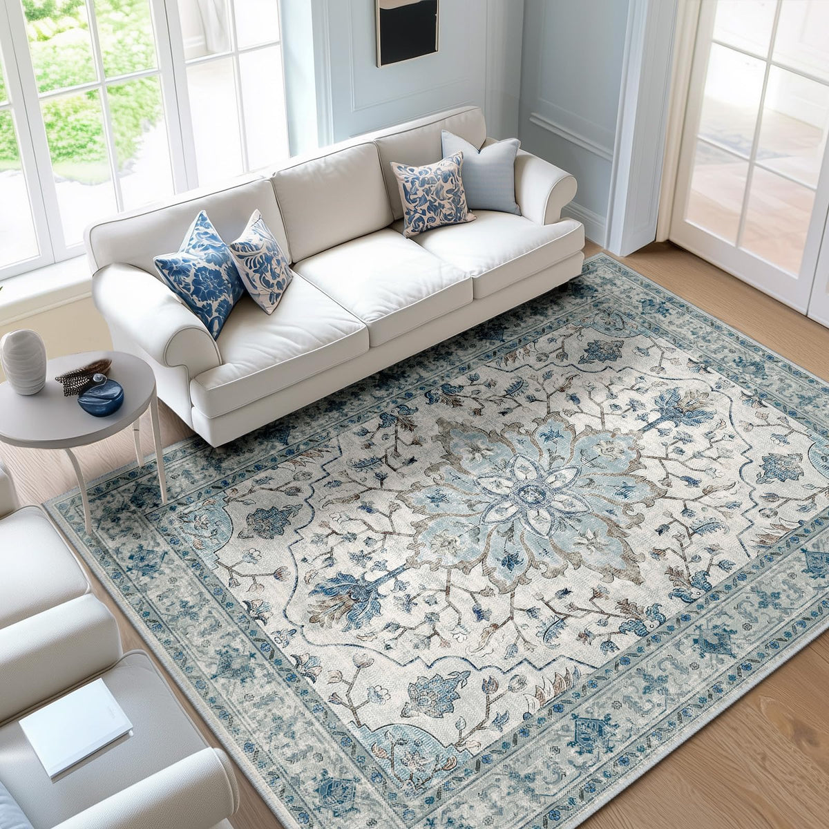 RELEANY crease guidance helps flatten new deliveries for a neat look.
