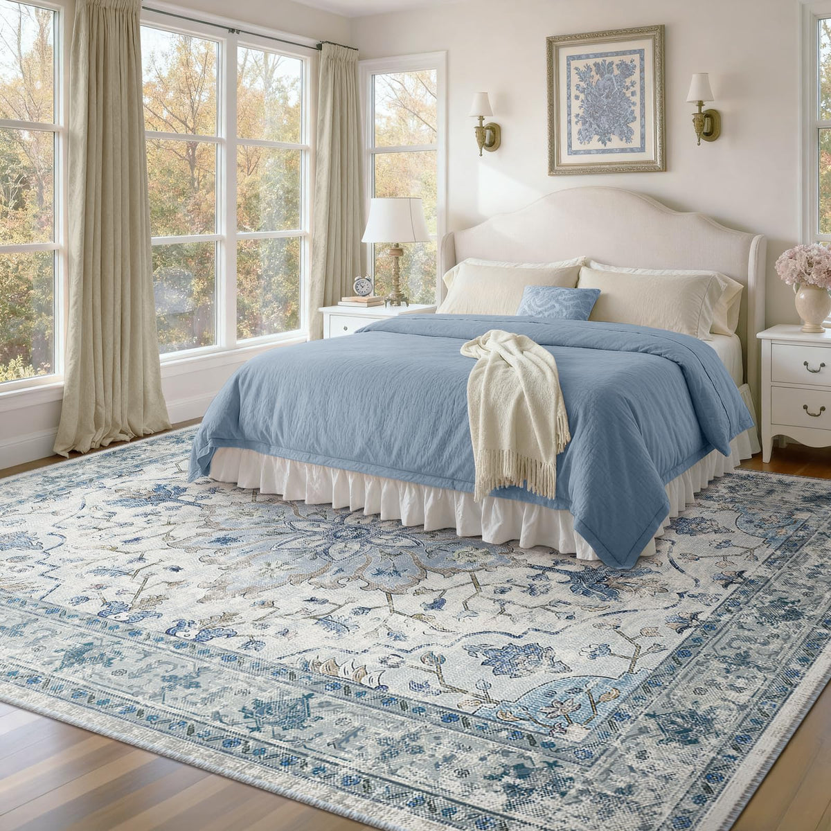 RELEANY dining room rug 8x10 suits dining and living areas