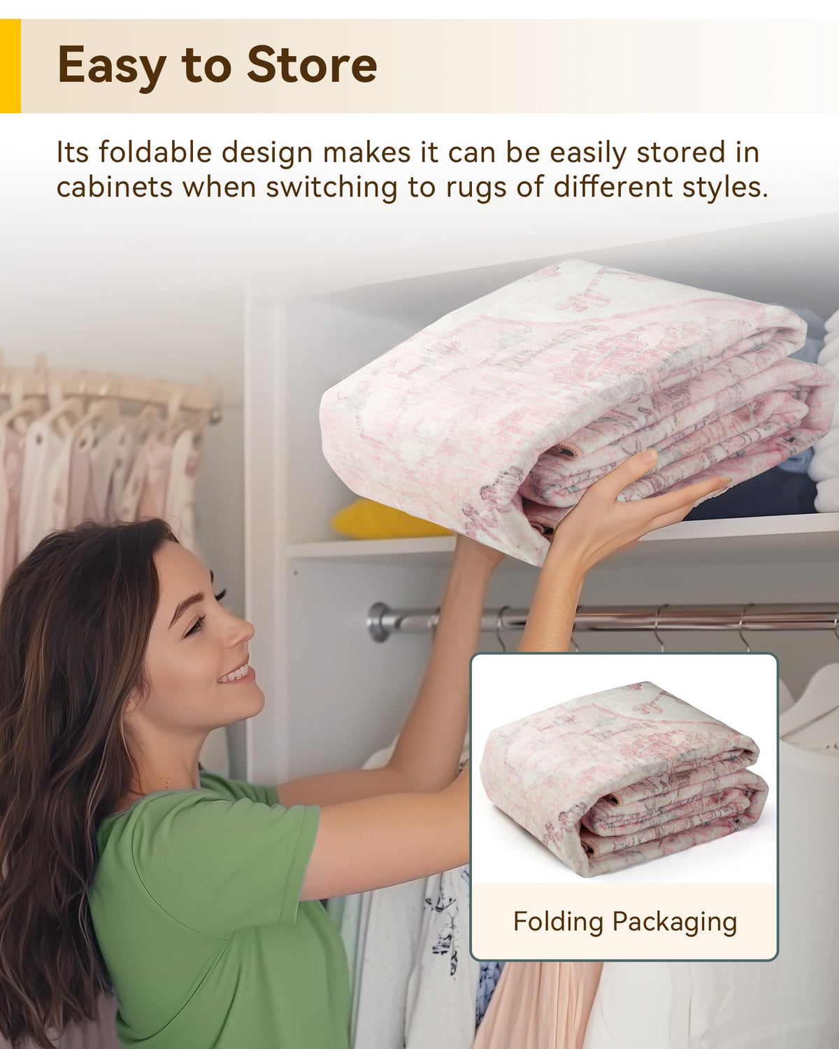 RELEANY machine-washable rug offers quick refresh for busy homes
